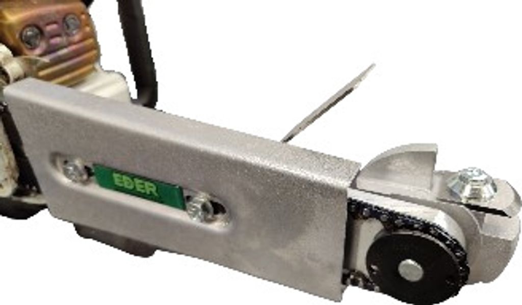 Scheibenfräse Set EDER ESF-C, Kettenbetrieben inkl. .325" Antriebsritzel, Kette und 12mm Schwertnut
