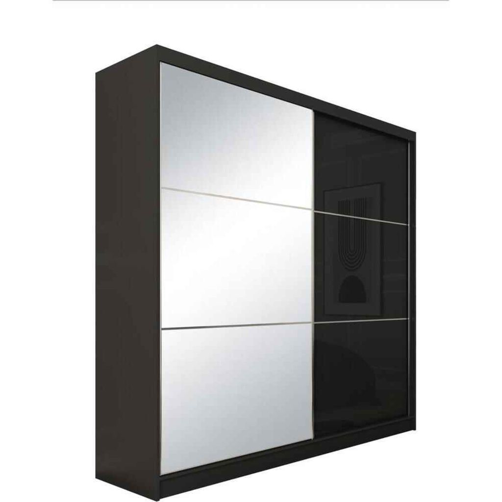 Schrank mit Schwebetüren VIVA 200cm - Kleiderschrank mit Produktbild 