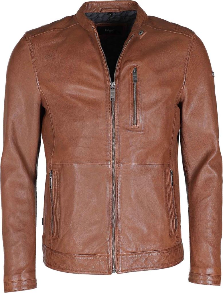 Maze Lederjacke 42024133 Herren cognac L