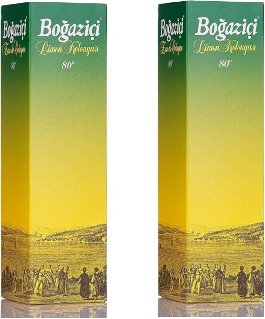 Bogazici Zitronen Duftwasser- 2er Pack - Limon Kolonyasi Produktbild 