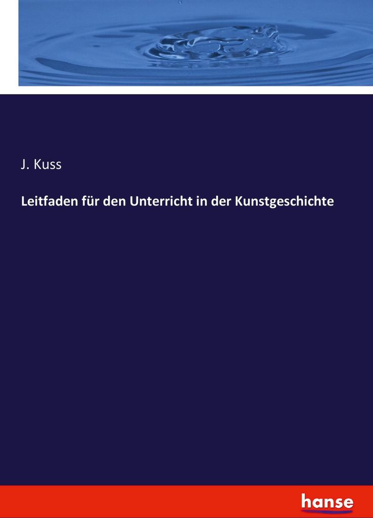 Leitfaden für den Unterricht in der Kunstgeschichte