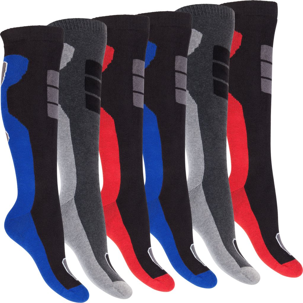 Footstar Hohe Wintersocken Damen und Herren (6 Paar) Produktbild 