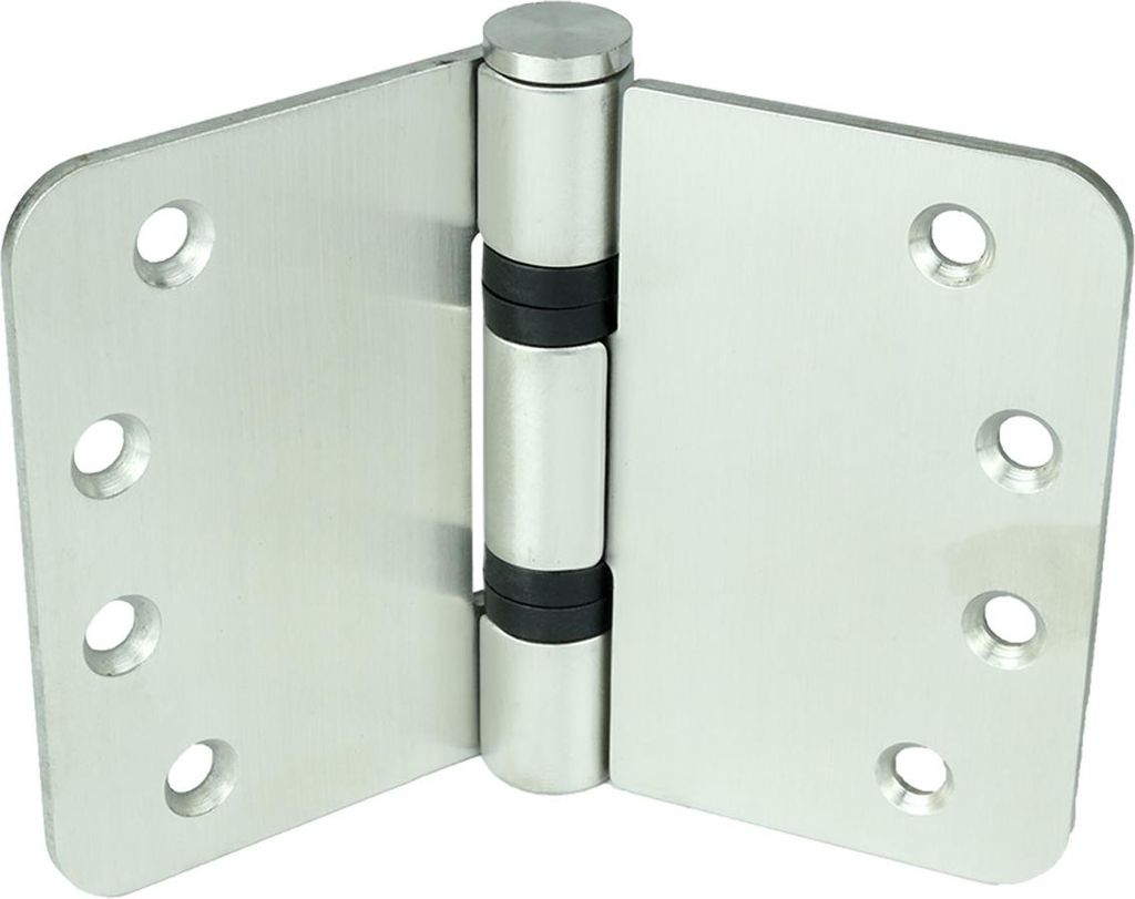 Breite Scharniere Edelstahl 89 x 125 Abgerundet - Pro Stück Produktbild 