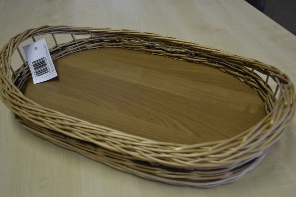 CZ podnos 43x31x8cm, proutěný