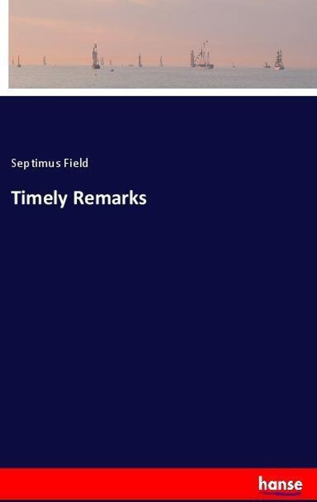 Timely Remarks