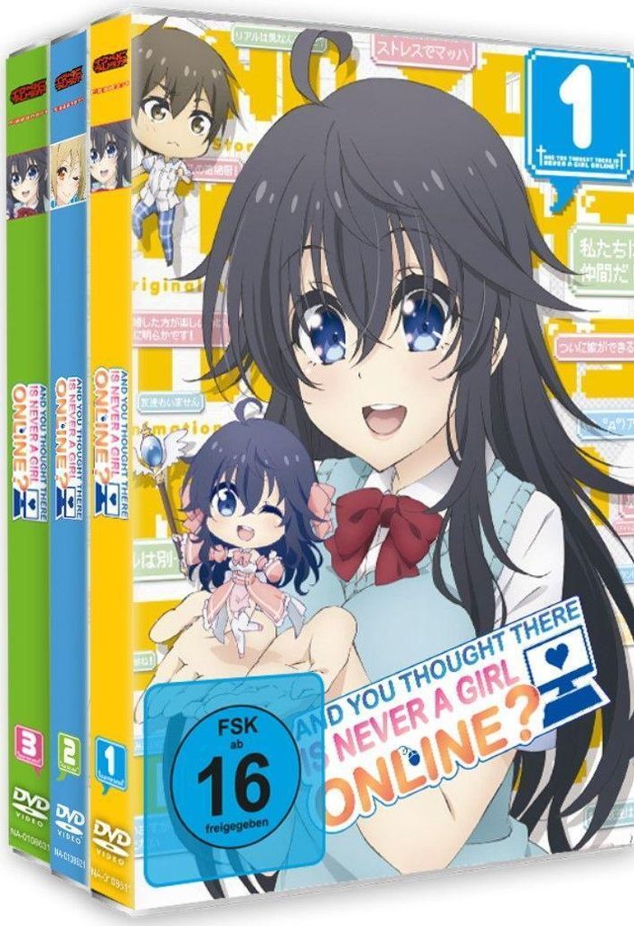And you thought there is never... (DVD)a Girl Online, Gesamtausgabe, 3 Disc - AV-Vision - (DVD Video / Anime)