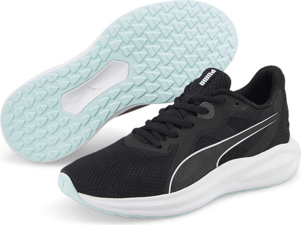 Puma Twitch Runner Laufschuhe Unisex schwarz blau Gr 44