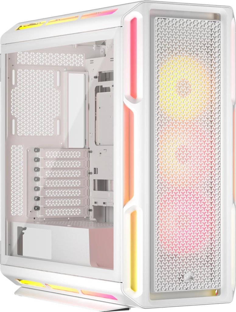 Corsair iCUE LINK 5000T LX RGB, Midi Tower, PC, Biały, ATX, Zdjęcie produktu 