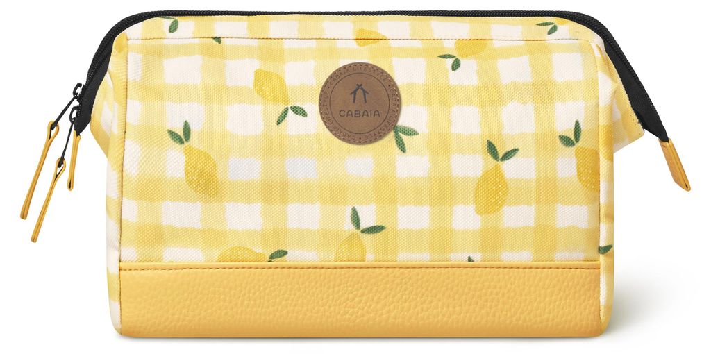 Cabaïa Kulturbeutel Travel Kit M Gelb onesize