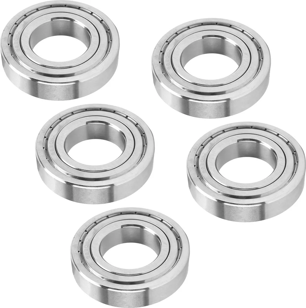5 Roulements à Billes S6208ZZ en Acier Inoxydable 40x80x18 mm Haute Qualité - 4