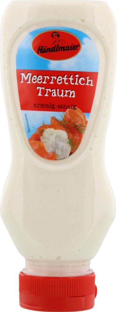 Händlmaier Sahne Meerrettich cremig mild Squeezeflasche Produktbild 