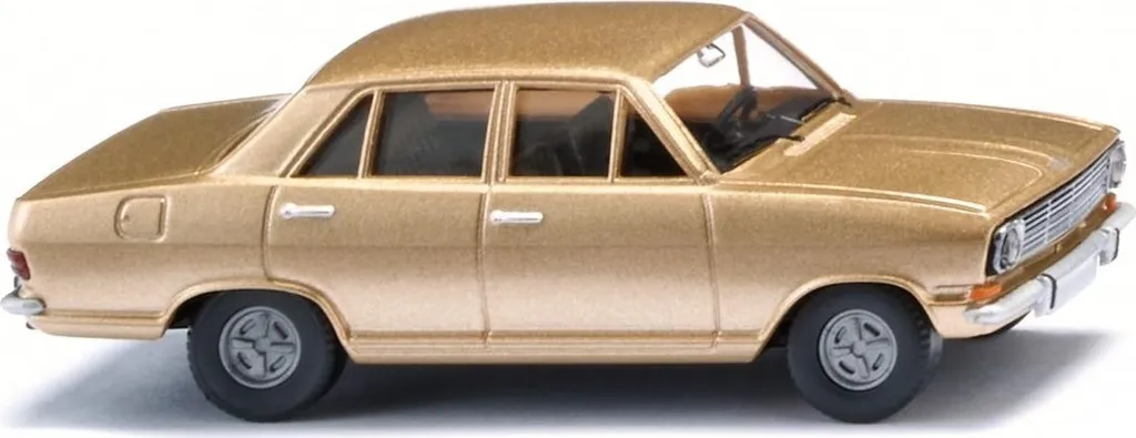 Réplique OPEL Kadett B WIKING 1/87 or métallisé pour collectionneur