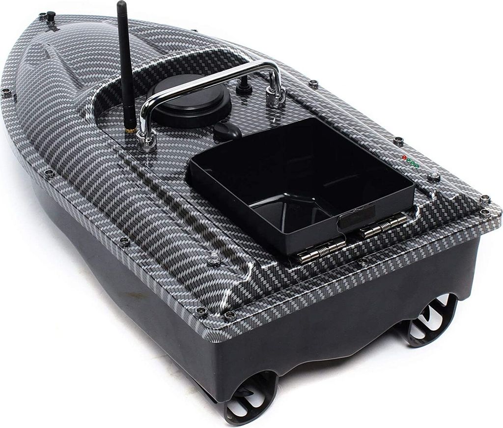 Bateau Amorceur Télécommandé – Appât De Pêche RC 500m – Capacité 1.5kg – Bateau Leurre Pour Eaux Douces – Cadeau Pêcheur