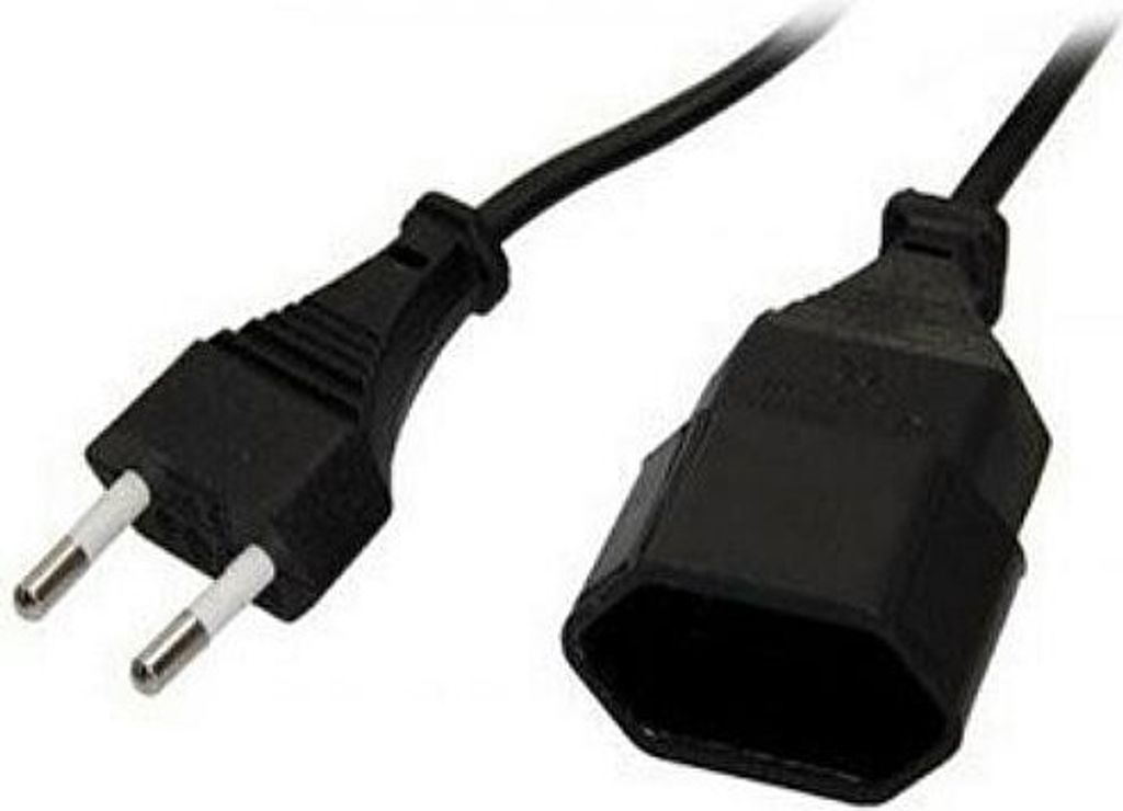 Verlängerungskabel Eurostecker, 3 m, schwarz Produktbild 