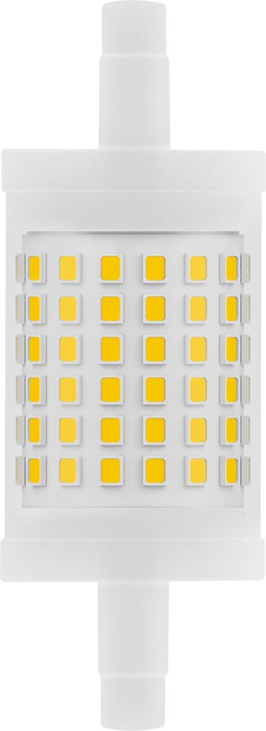 LED-Lampe "LINE", Kolben, 78mm, 12W, R7S, Warmwei, klar Produktbild 