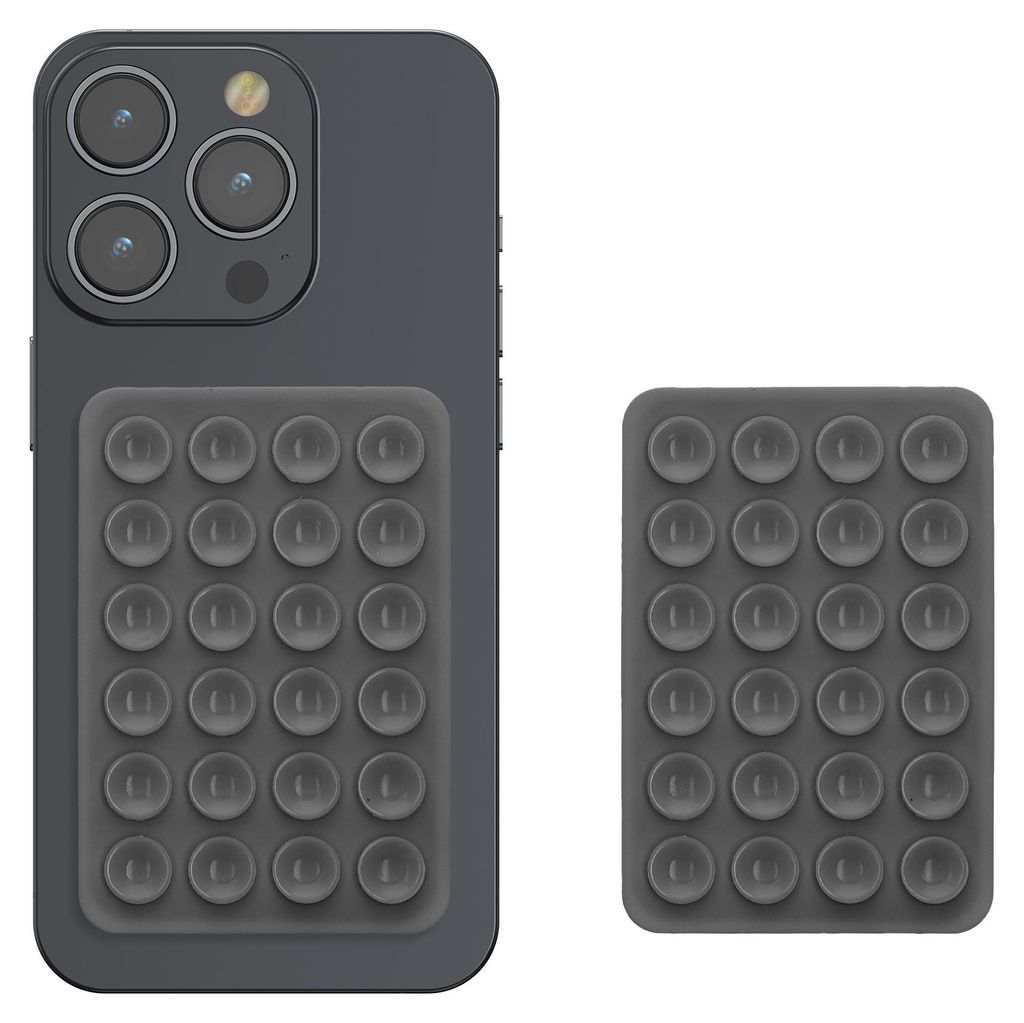kwmobile 2x Silikon Saugnapf Handyhalterung - Handy Halter Produktbild 