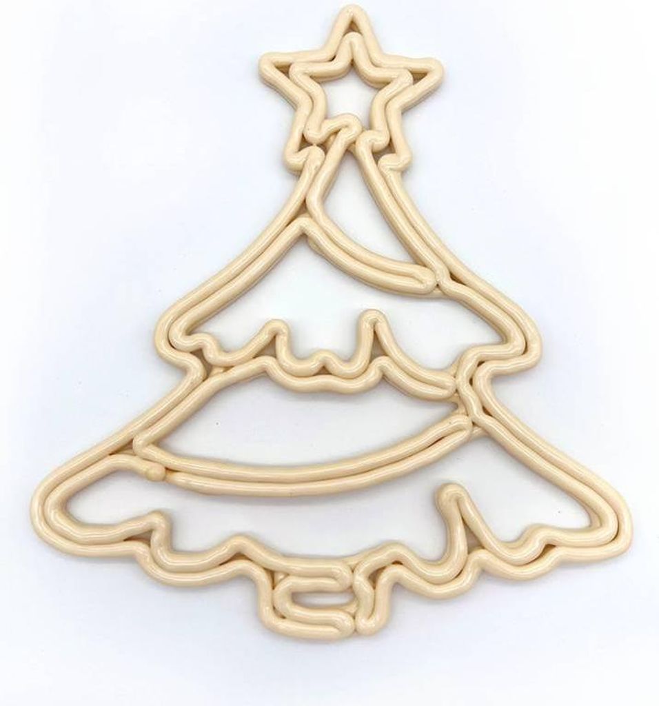 DECOLED Weihnachtsbaum, 30 cm, weiß