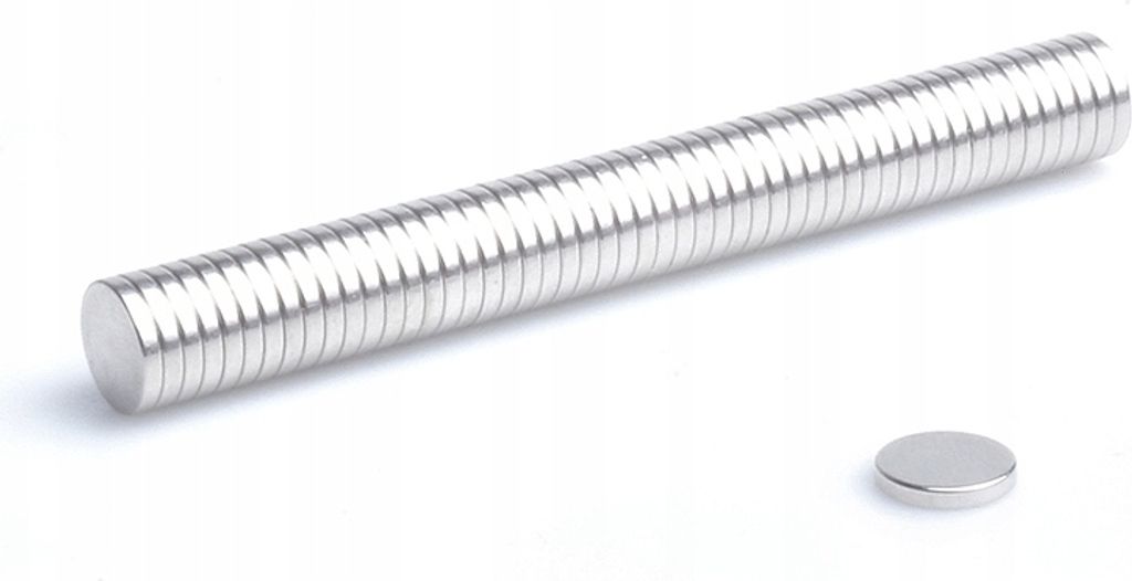 Neodym Magnete  6x1,5 mm N38 100 Stück, Extrem stark, Produktbild 