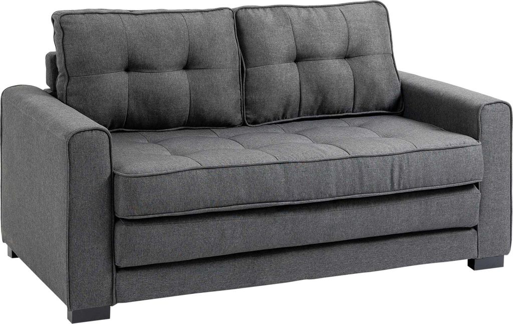 HOMCOM Canapé kabriolet 2 miejsca Canapé-lit z dossier Zdjęcie produktu 
