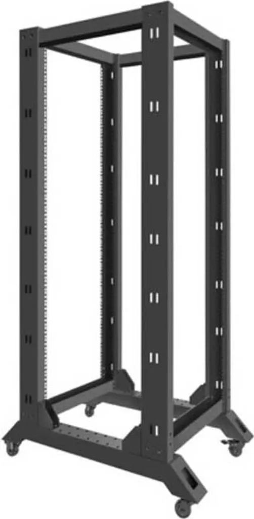Base de Rack Lanberg OR01-6832-B Support au Sol pour Baie de Brassage