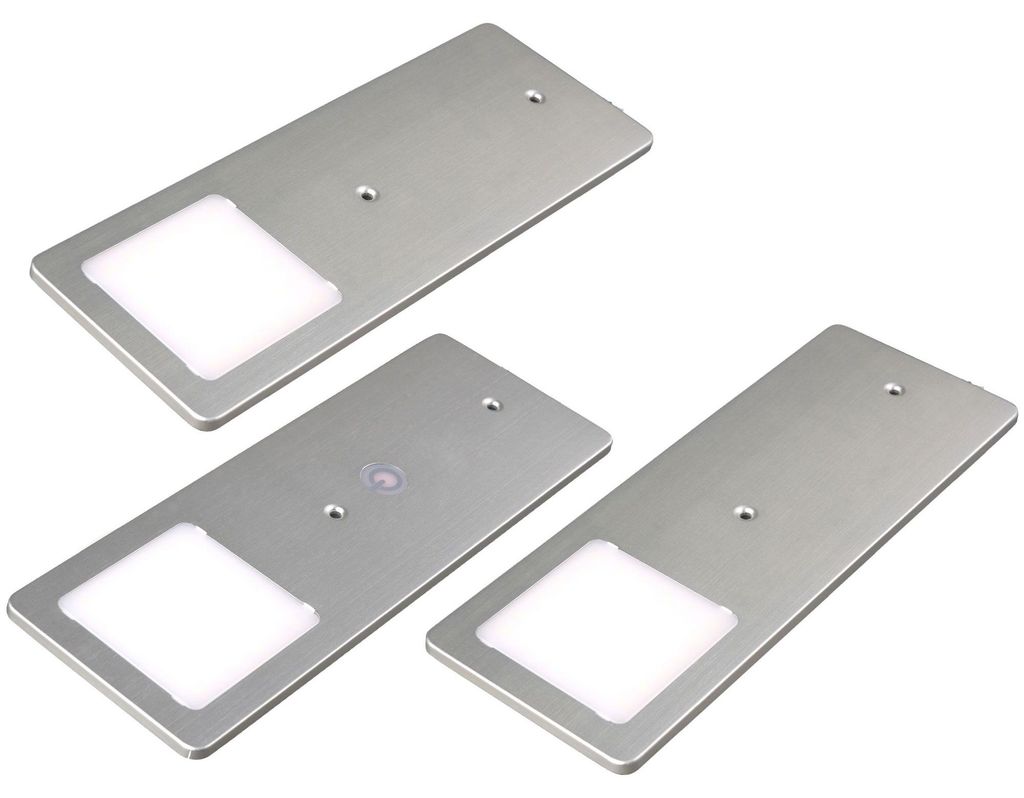 kalb | Silber 5W - sehr flache Küchenleuchte mit Produktbild 