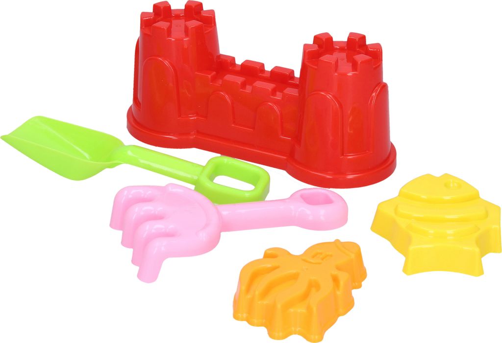Sandspielzeug-Set, 5-teilig, 22 cm
