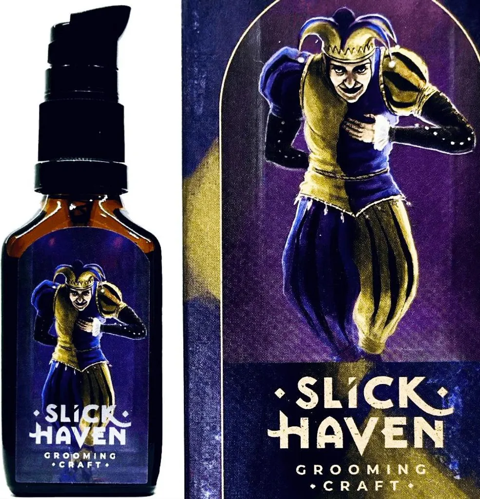 Huile pour barbe Slickhaven Royal Jester 30ml - Soin Nourrissant Homme