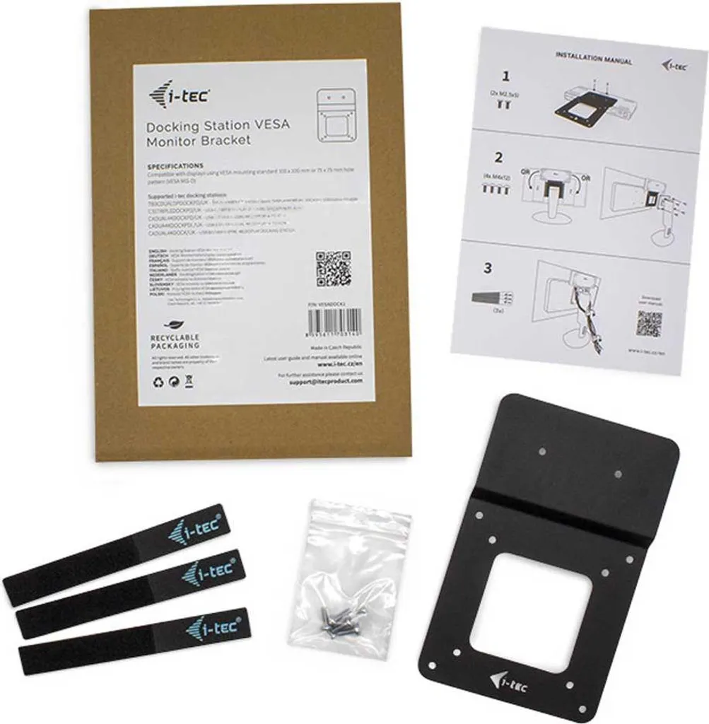 I-TEC i-tec Staffa per docking station, per monitor con supporto VESA