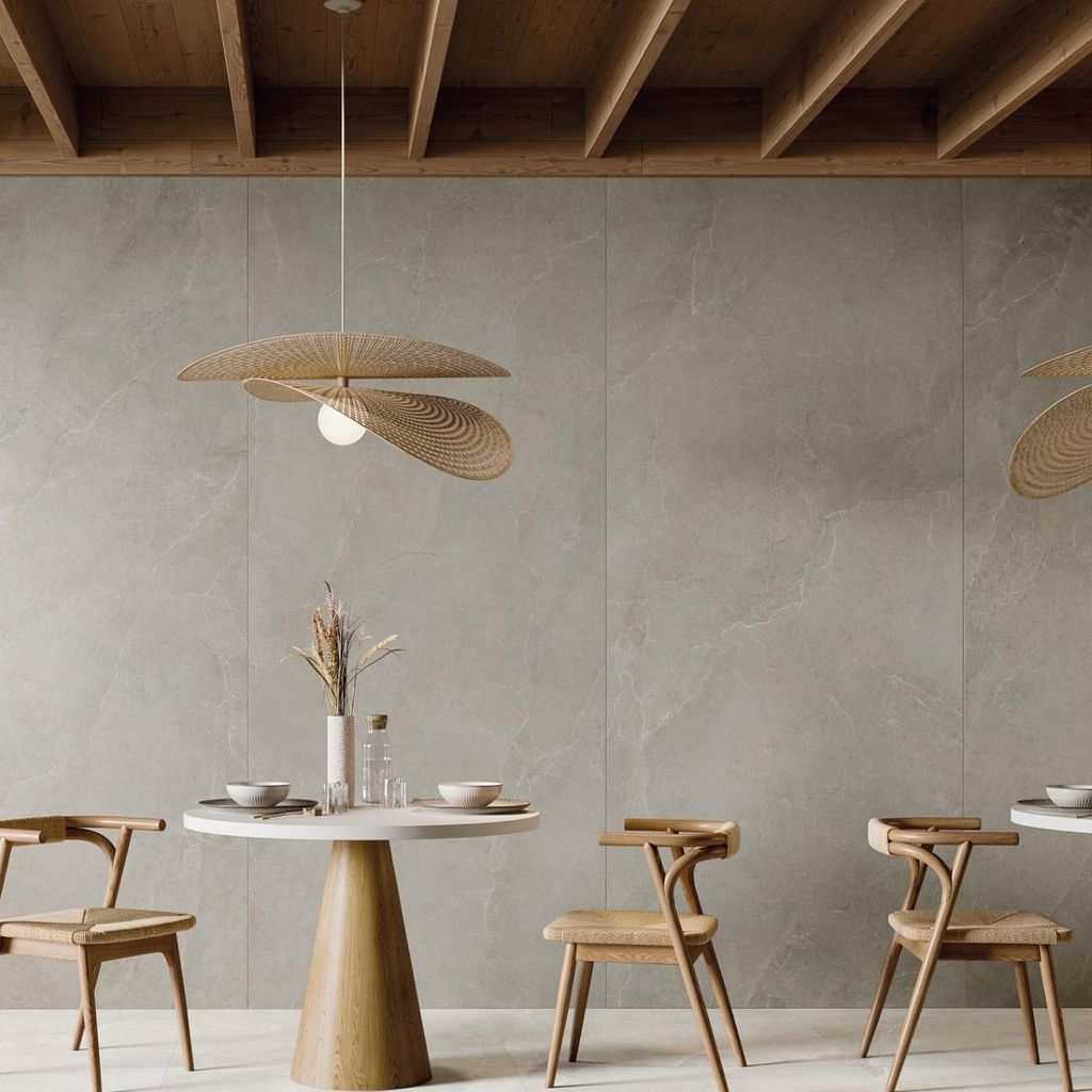 CASA39 Fliesen Steinoptik Grau 120x120 cm La Fabbrica Ava Noble Stone