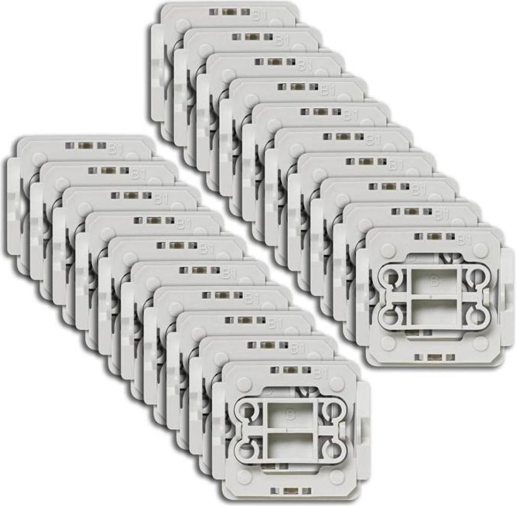Homematic Adapter-Set Berker B1, 20er Set