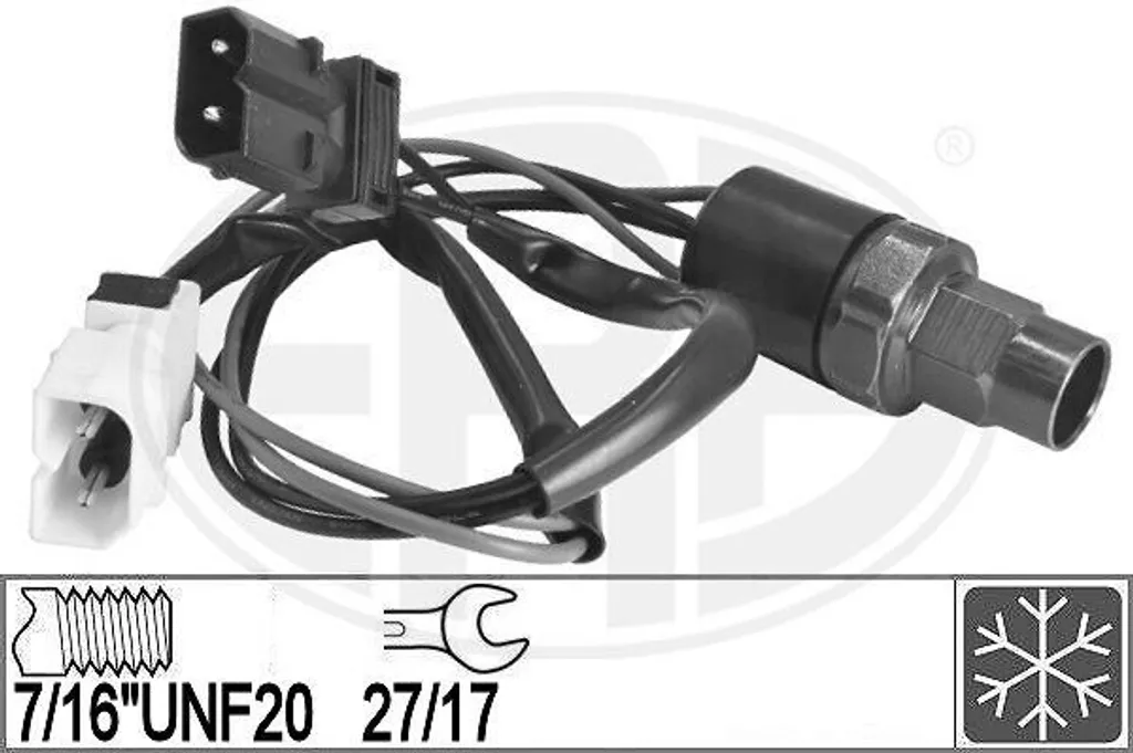 Pressostat de Climatisation ERA 330981 pour BMW Série 3 E36 et Z3 E36