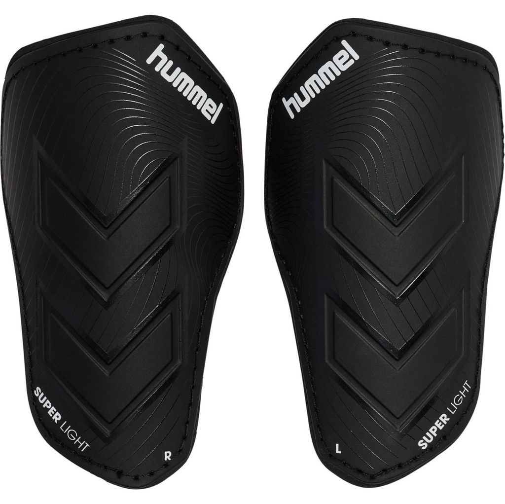 Hummel Hmlshin Guards Super Light - black/black/white, Größe:XS