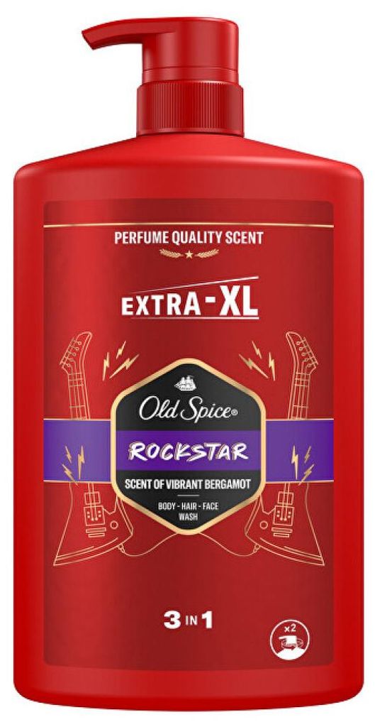 Gel douche 3 en 1 Rockstar : pour le corps, les cheveux et Image du produit 