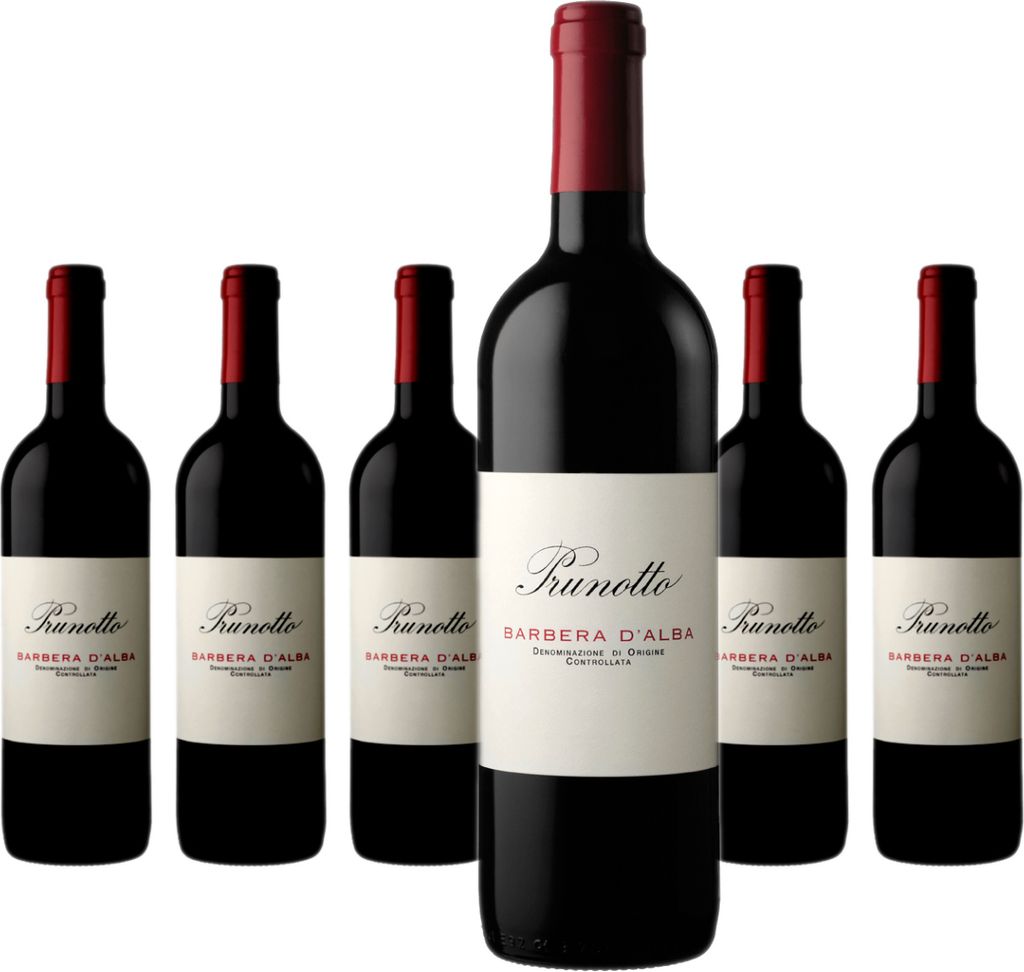 6 x Prunotto Barbera d'Alba DOC