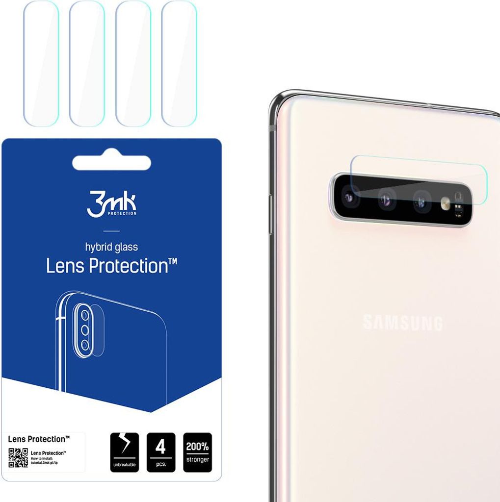3mk Hybridglas Lens Protection für Samsung Galaxy S10 Plus Produktbild 
