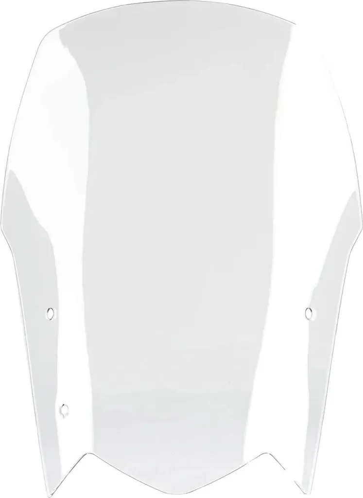 Déflecteur de vent transparent pour scooter et moto - Installation rapide