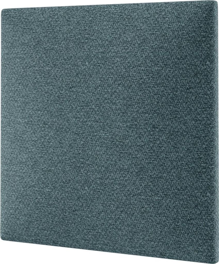 STEGU mollis Basic Polsterpaneel schalldämmend gewebt türkis 30x30 cm