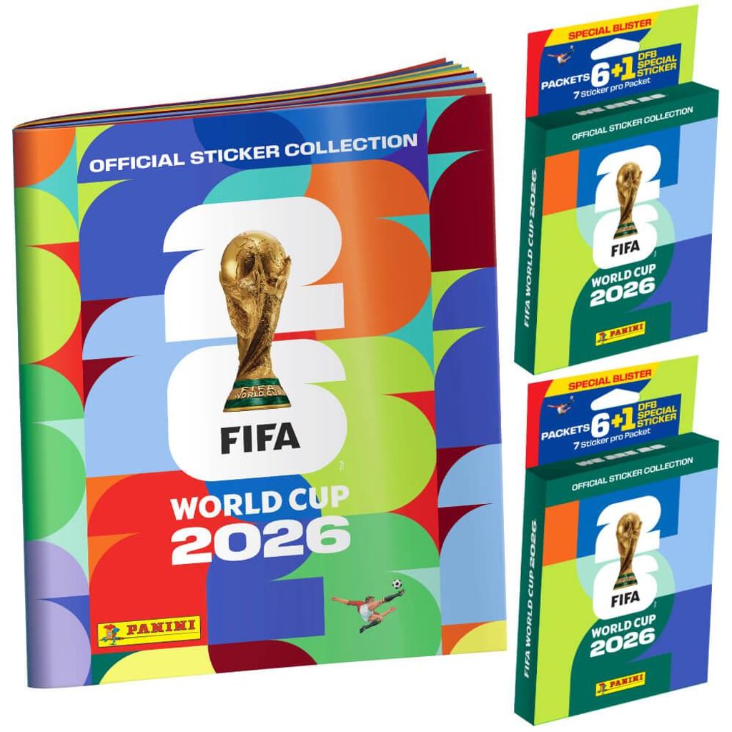 Fifa World Cup 2026 Sticker - WM Sammelsticker - 1 Album + Produktbild 