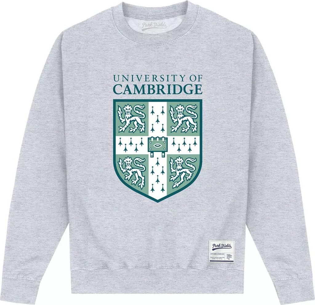 Cambridge University - Sweatshirt für Herren/Damen Uni PN513 (S) (Grau meliert)