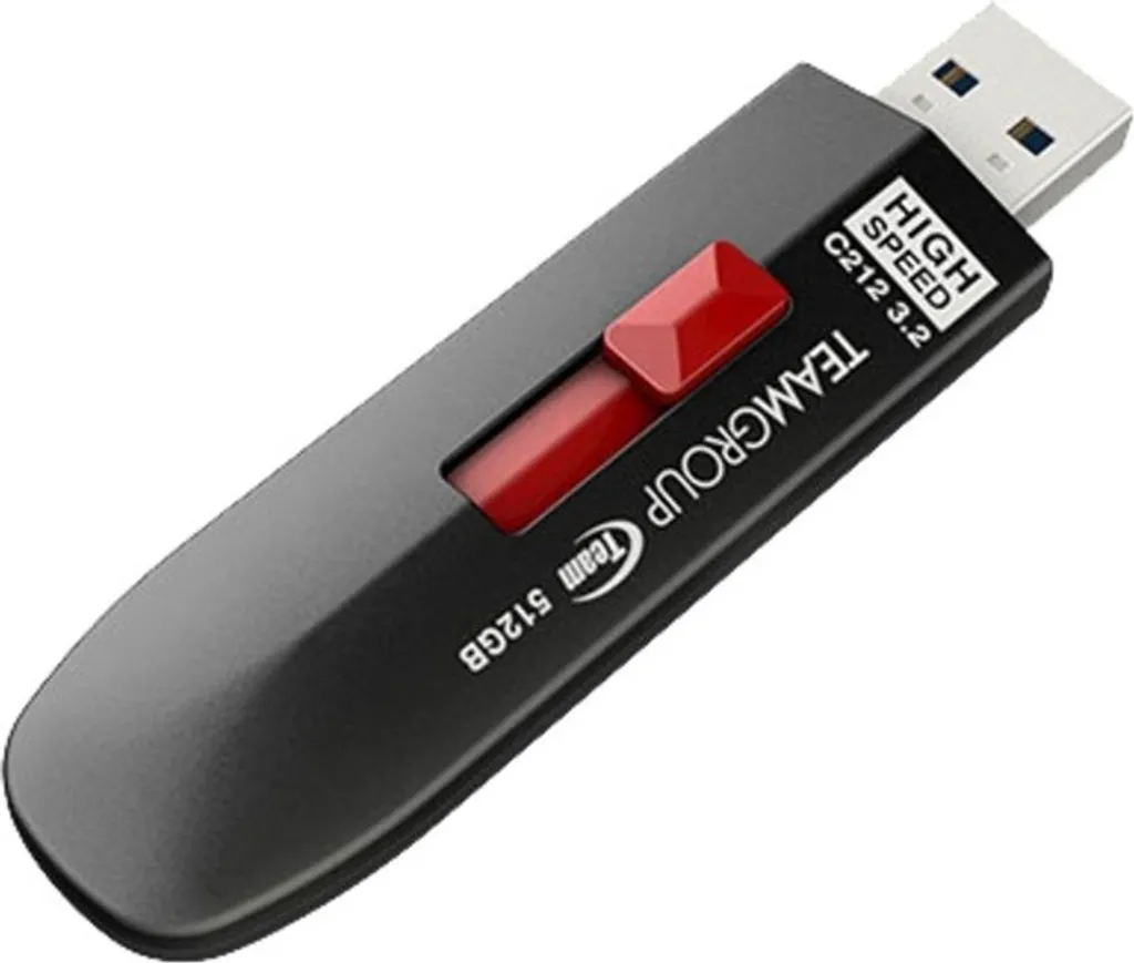 Clé USB 3.2 Gen 2 Team Group C212 512 Go : Vitesse 10 Gbps et Design Pro