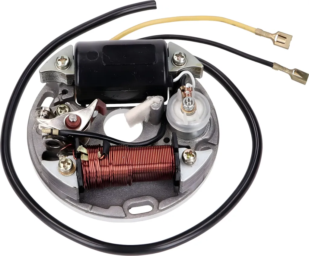 Alternateur 6V 17W Rotation Droite avec Rupteur pour Puch Maxi E50