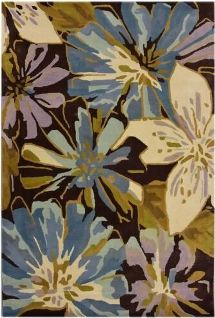 Tapis de Salon Emma 04 Brun Multi 153x244 cm : Chaleur et Style Unique