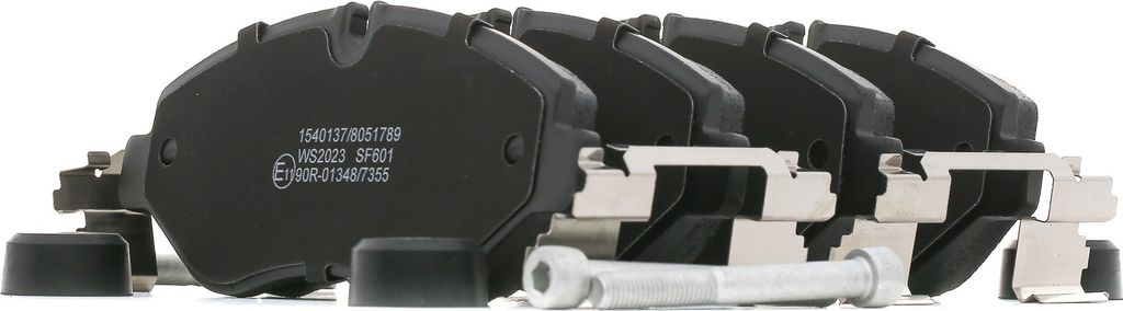 RIDEX Bremsbeläge Satz Vorne für IVECO Daily VI Kastenwagen Produktbild 