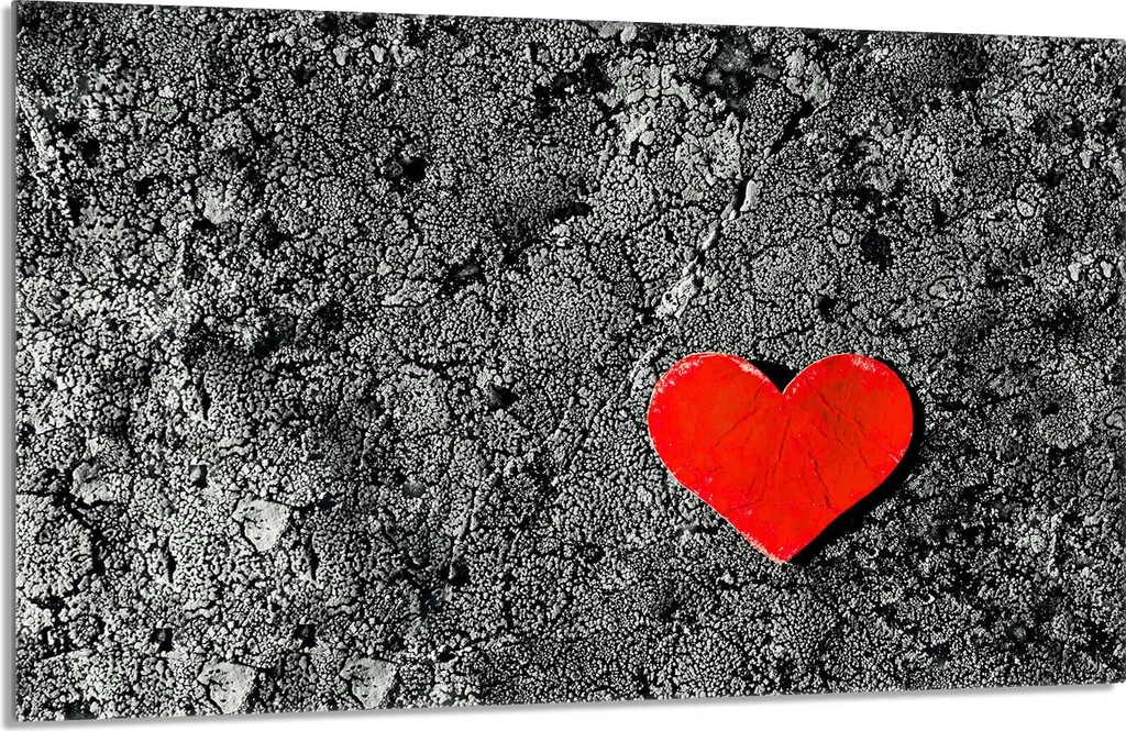 Piastra Copri Fornelli 80x52cm Grigio Cuore Vetro Protettivo