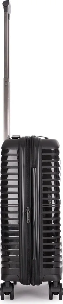 Valise Stratic Bright+ Trolley Expensible Jaune Gold 56cm Rigide - 11