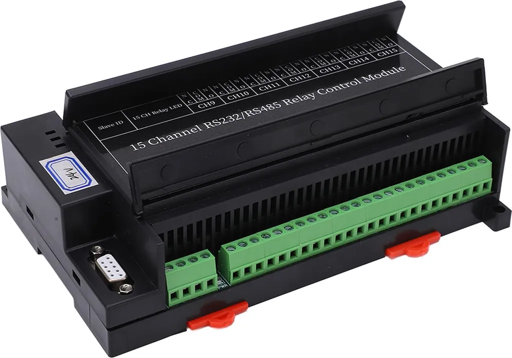 Module de Relais 16 Canaux RS485 RS232 DC24V pour Automate API et PC