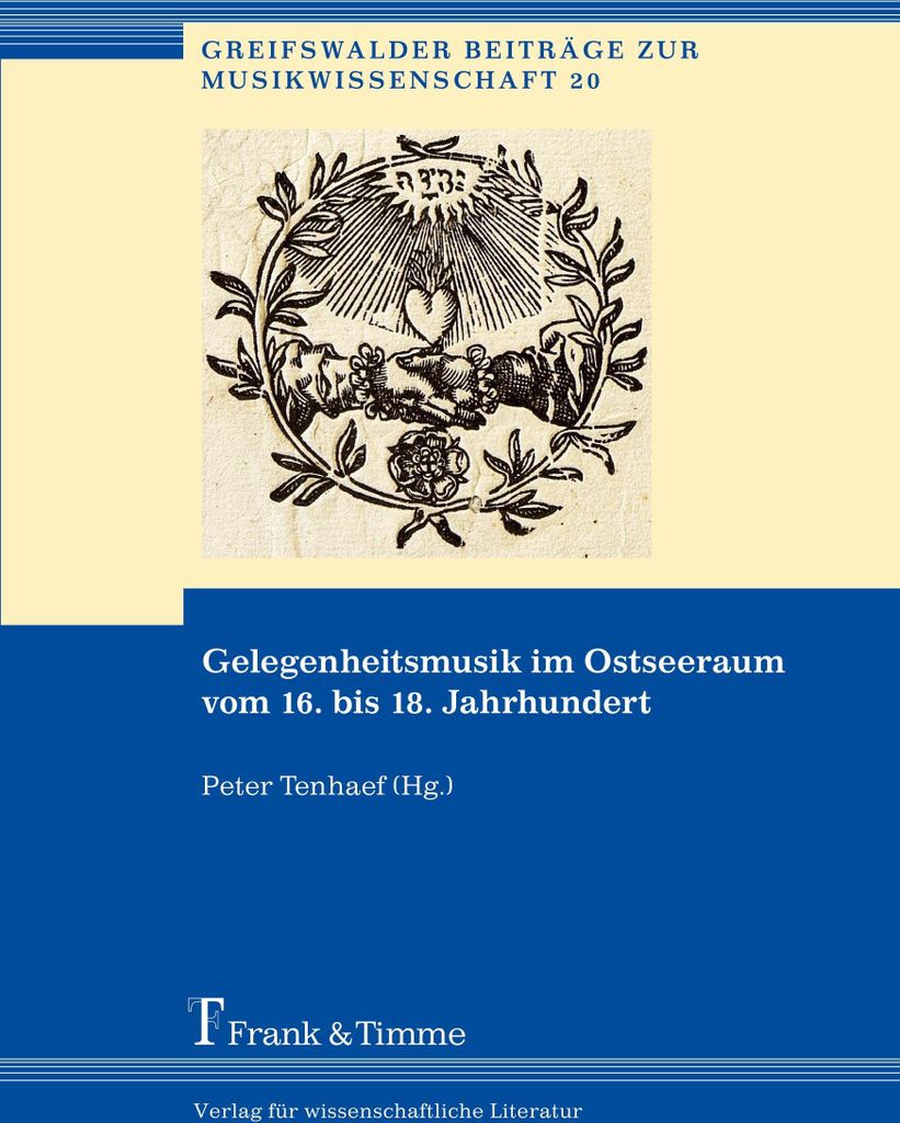 Gelegenheitsmusik im Ostseeraum vom 16. bis 18. Jahrhundert