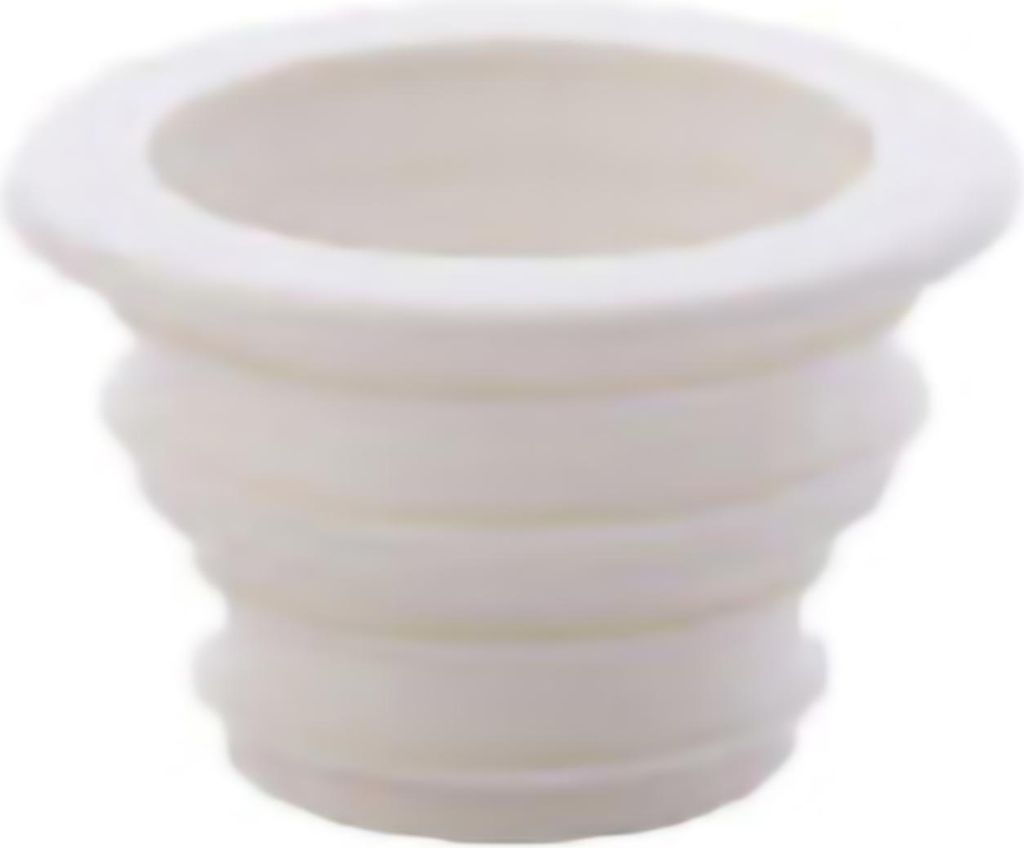 Sewer Pipe Sealing Plug PP Washing Machine Floor Drain Sealing Plug for Household KitchenWhite