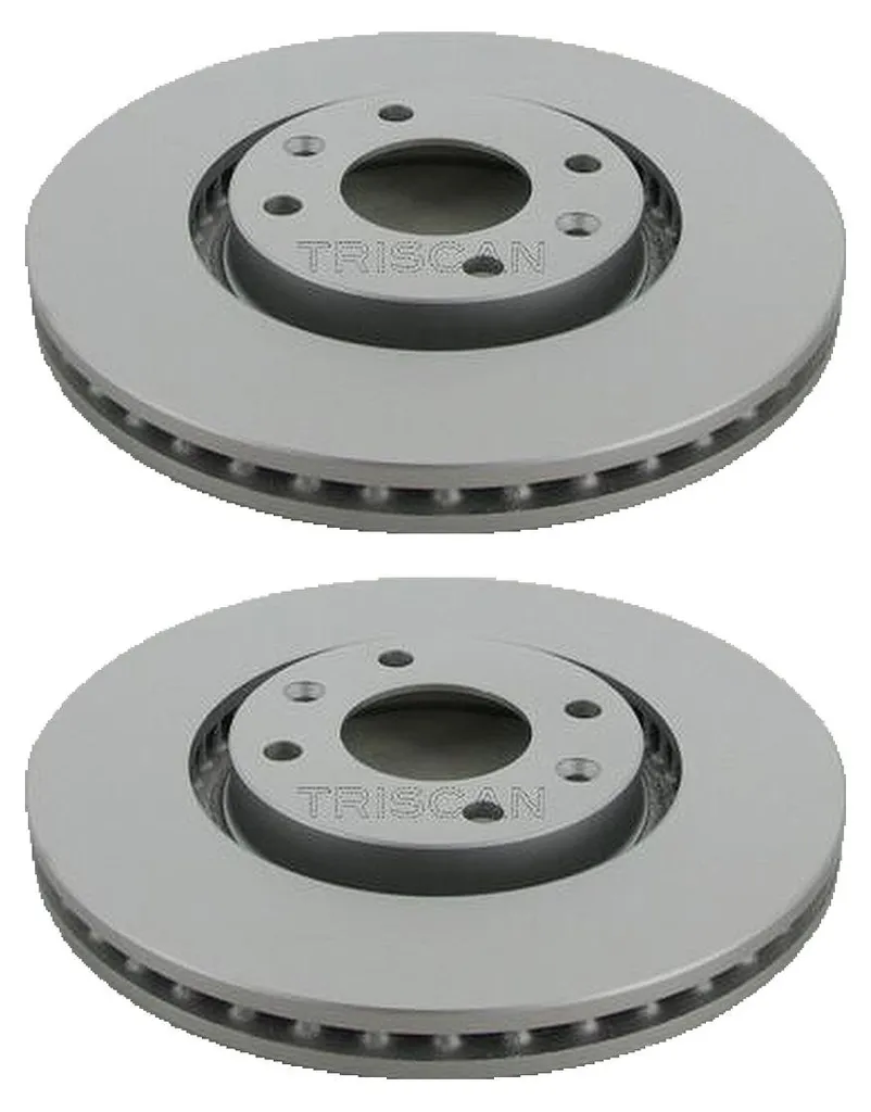 Disques de frein avant 283mm Triscan pour Opel Corsa F et Crossland X