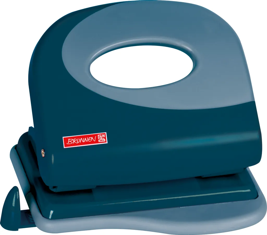 Perforateur scolaire pour classeur BRUNNEN bleu denim 20 feuilles